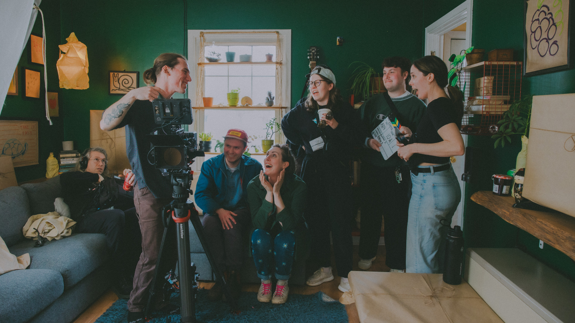 A lively film production